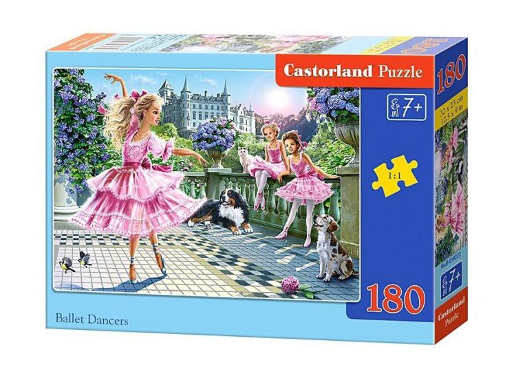 Castorland В-018222 Пазл Балерины, 180 деталей