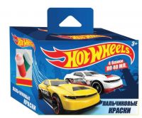 Centrum 88630 Краски пальчиковые "Hot Wheels", 4 цвета по 40 мл