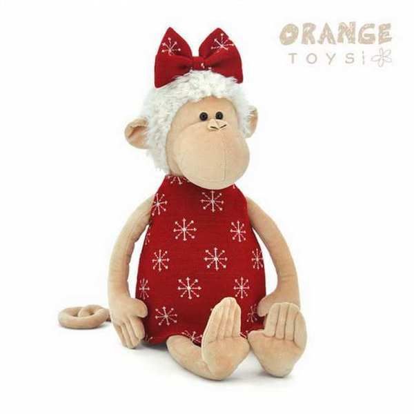 Orange toys 5013/35 Мягкая игрушка Обезьянка Анфиска, 35 см