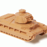 Звезда 6171 Сборная модель Британский средний танк Матильда II, 1:100
