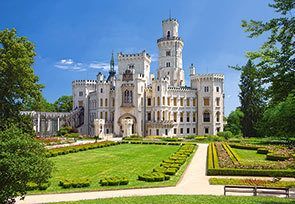 Пазл Castorland 1000 деталей Замок, Чехия, средний размер элементов 1,9?1,7 см