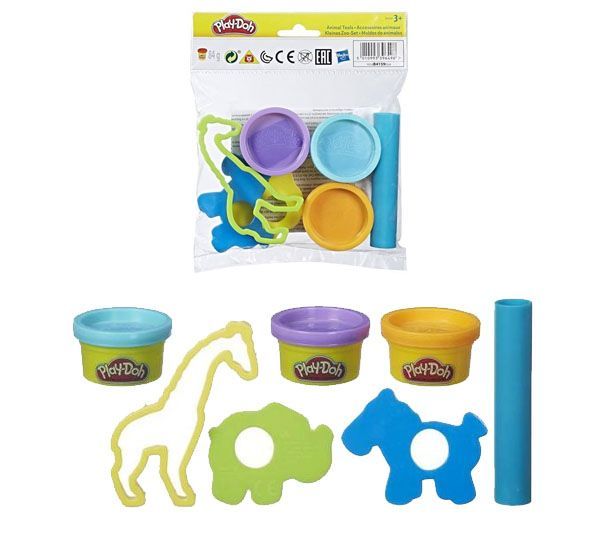 Hasbro B4159 Play-Doh Игровой мини-набор "Зоопарк"