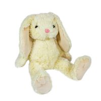 Teddykompaniet 2819 Мягкая игрушка Кролик Нина, кремовый, 21 см