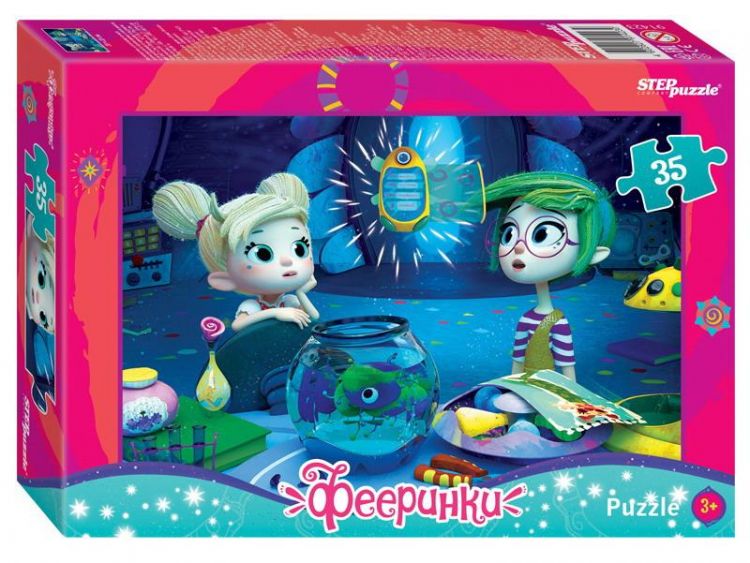 СТЕП ПАЗЛ 91423 Пазл STEP puzzle Фееринки Агама Фильм 35 элементов СТЕП ПАЗЛ 91423 Пазл STEP puzzle Фееринки Агама Фильм 35 элементов
