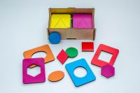 Woodlandtoys 068101 Развивающий набор Woodlandtoys Доски Сегена , цвет., набор 18 шт 11*16*5 см
