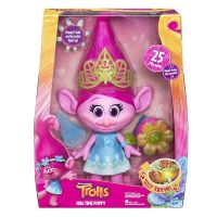 Hasbro B6568 Trolls Поющая Розочка (Обнимашка Поппи)