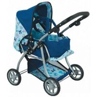 Melobo 8448 Коляска-трансформер Buggy Boom Infinia для кукол, классическая 59*36*62 см Buggy Boom Infinia