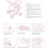 Melobo 8448 Коляска-трансформер Buggy Boom Infinia для кукол, классическая 59*36*62 см Buggy Boom Infinia