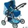 Melobo 8448 Коляска-трансформер Buggy Boom Infinia для кукол, классическая 59*36*62 см Buggy Boom Infinia