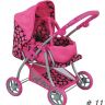Melobo 8448 Коляска-трансформер Buggy Boom Infinia для кукол, классическая 59*36*62 см Buggy Boom Infinia