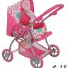 Melobo 8448 Коляска-трансформер Buggy Boom Infinia для кукол, классическая 59*36*62 см Buggy Boom Infinia