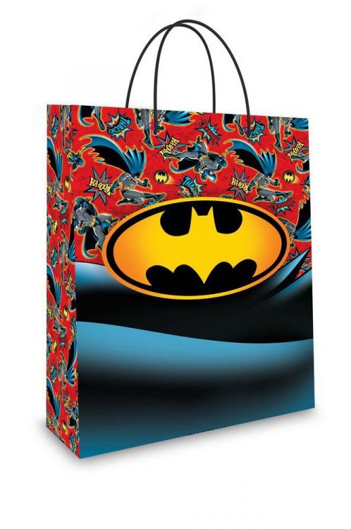 ND Play 280578 Пакет подарочный ND Play Batman красный большой, 220*310*100 мм