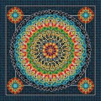 Картина мозаичная на подрамнике. Сила духа 40*40 см