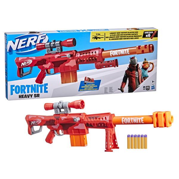 Hasbro (Хасбро) F0929EU4 Бластер Hasbro NERF Фортнайт Хэви SR F0929