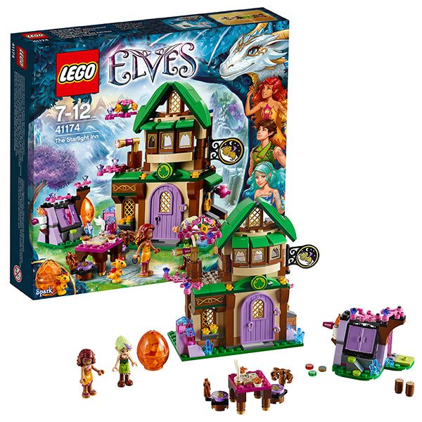 Lego Elves 41174 Конструктор Лего Эльфы Отель Звёздный свет, 343 детали
