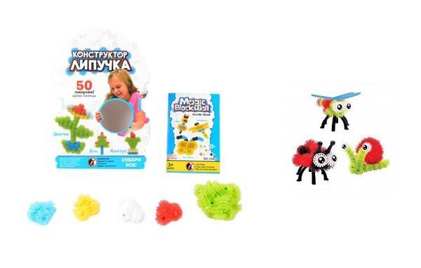Конструктор "Липучка", серия "Природа", 50 элементов