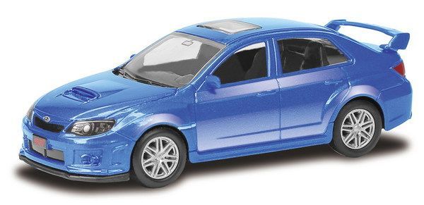 RMZ City 344014 Машина металлическая Subaru WRX STI, 1:64, без механизмов, синяя