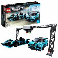Lego Speed Champions 76898 Конструктор Лего Formula E Panasonic Jaguar Racing GEN2 car & Jaguar I-PACE eTROPHY