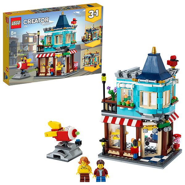 Lego Creator 31105 Конструктор Лего Криэйтор 3 в 1 Городской магазин игрушек, 554 детали