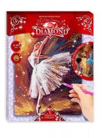 Лапландия 71601б Мозаика Elite Series Diamond "Балерина" + картинка в подарок "Выступление"