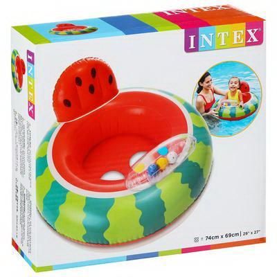 INTEX int56592NP Круг надувной INTEX с сидением 74*69 см INTEX int56592NP Круг надувной INTEX с сидением 74*69 см