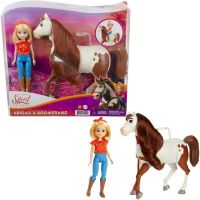 Mattel GXF23 Spirit Игровой набор кукла Эбигейл и лошадь Бумеранг
