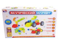 ABtoys PT-00830 Конструктор "Магический магнит", 65 деталей