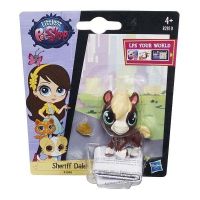Hasbro B2810 Зверюшка LPS Лошадка Sheriff Dale (#3948)