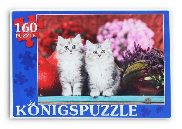 Konigspuzzle ПК160-5839 Пазл Пушистые котята, 160 элементов