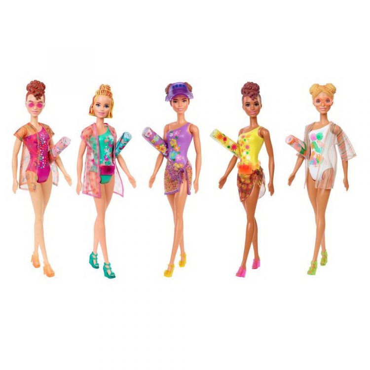 Mattel GTR95 Кукла Mattel Barbie Песок и Солнце в непрозрачной упаковке с сюрпризами Mattel GTR95 Кукла Mattel Barbie Песок и Солнце в непрозрачной упаковке с сюрпризами