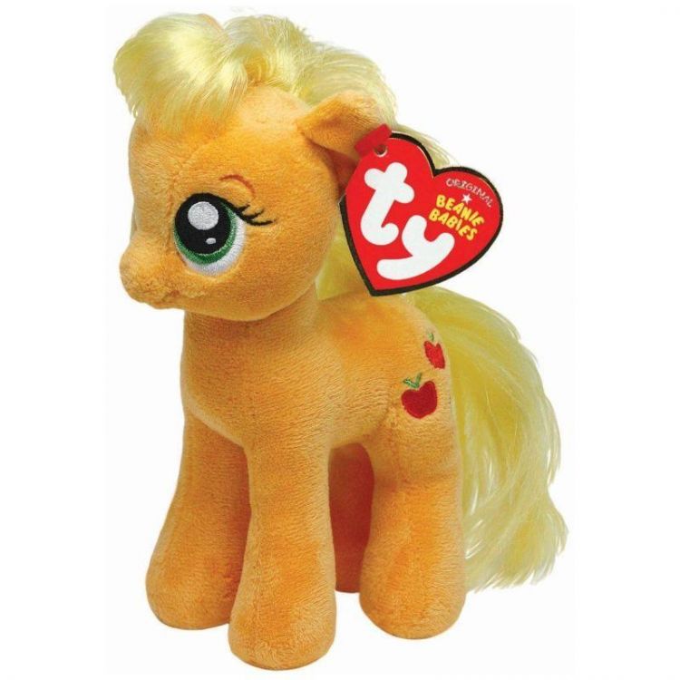 TY 41013  Мягкая игрушка пони AppleJack, 18 см