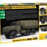 Звезда 3654 Сборная модель Российский армейский грузовик Урал-4320, 1:35