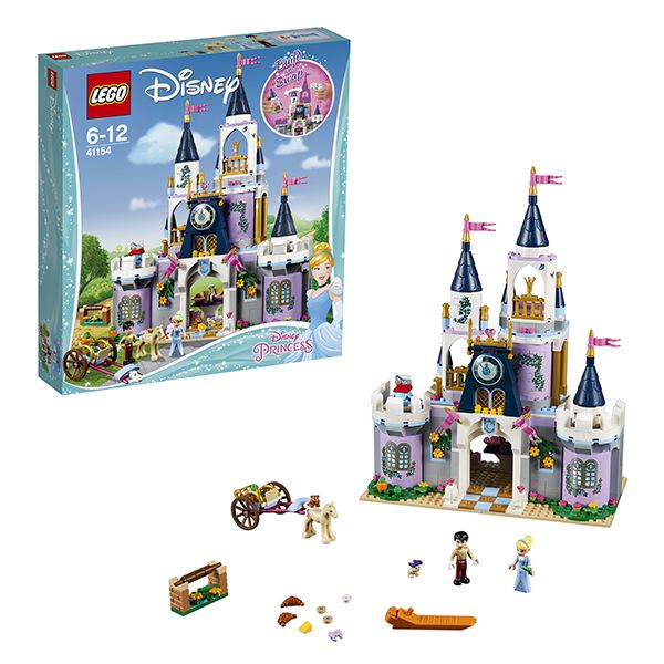 Lego 41154 Disney Princess Конструктор Лего Принцессы Дисней Волшебный замок Золушки, 585 деталей