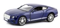 RMZ City 554043-BLU Машина металлическая The Bentley Continental GT 2018, 1:32, (цвет синий)