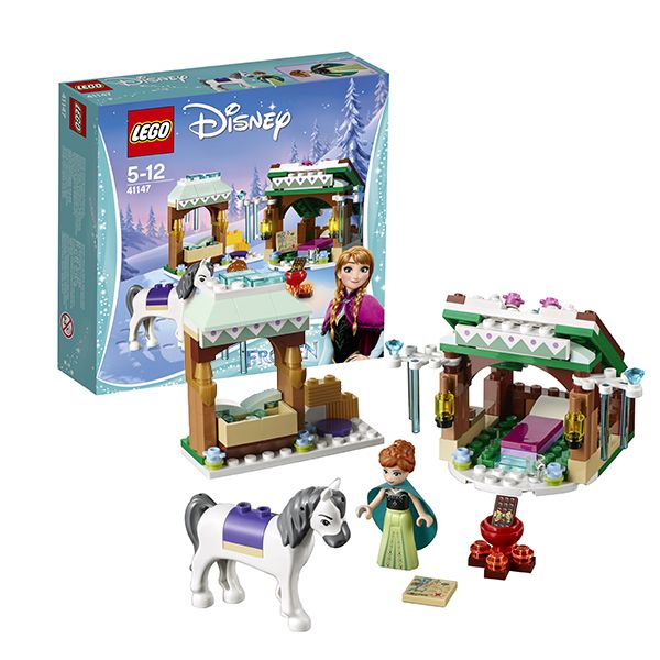 Lego 41147 Disney Princess Конструктор Лего Принцессы Дисней Зимние приключения Анны, 153 детали