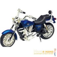 Motormax 76205 Коллекционная модель мотоцикла Kawasaki Vulcan, синяя