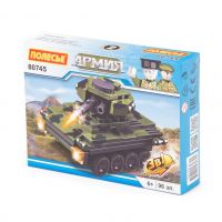 ПОЛЕСЬЕ П-80745 Конструктор "Классик" "Армия-2.2" (96 элементов) (в коробке)