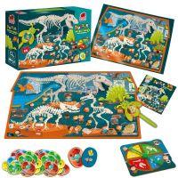 Roter K fer RK1080-05 Настольная игра Roter K fer Пазл - детектив Музей динозавров 54 элемента