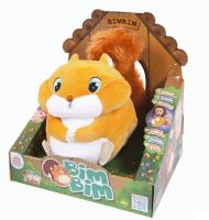 IMC Toys 95083 Белка Bimbim интерактивная мягконабивная, со звуковыми эффектами