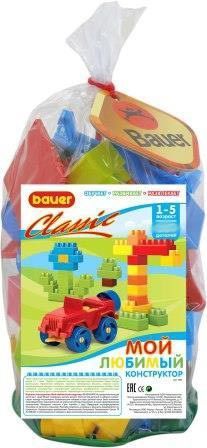 Мир пластика 612b Конструктор CLASSIK Мой любимый конструктор 46 элементов, от 1года