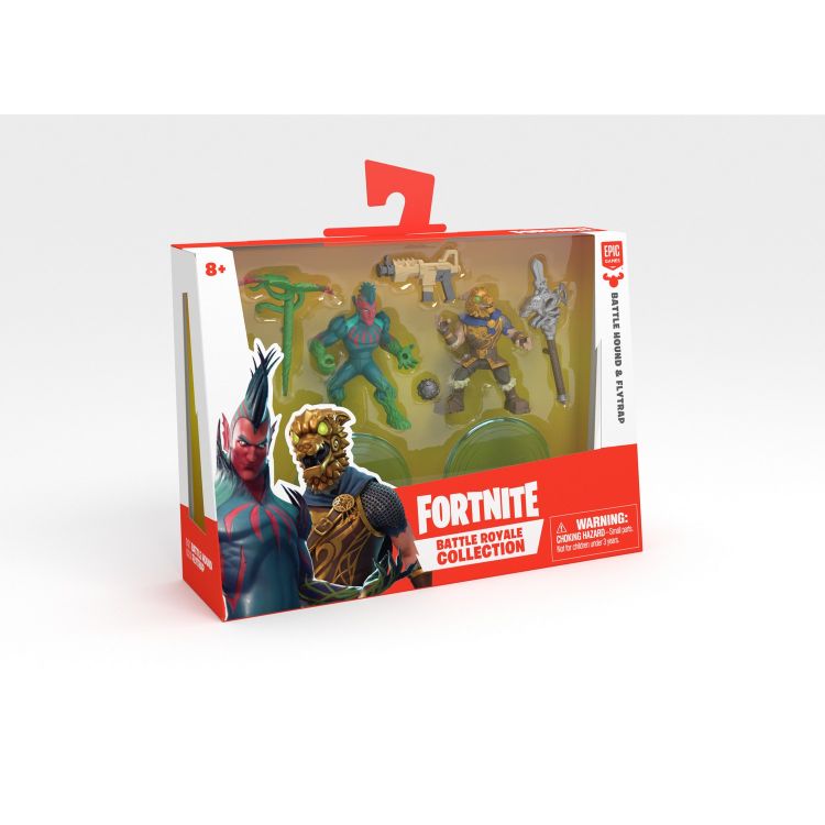 Набор из двух фигурок Fortnite с аксессуарами W2 Battlehound и Flytrap