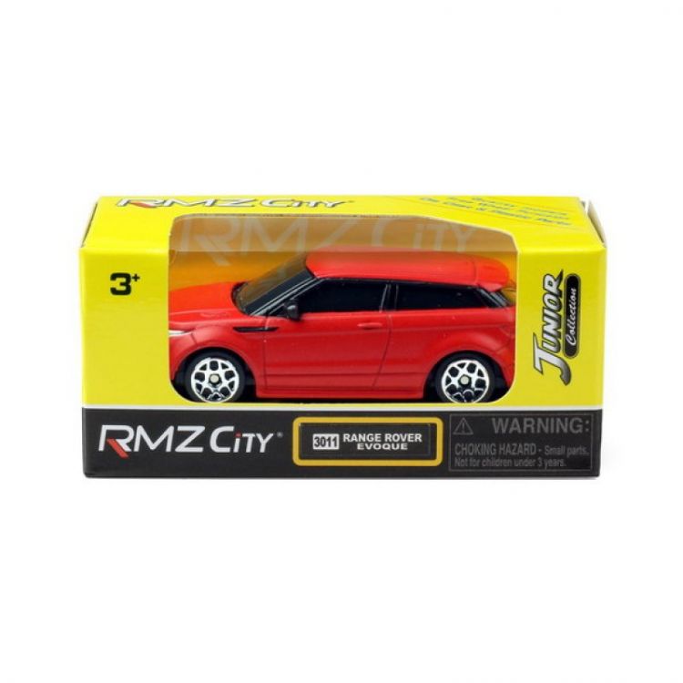 RMZ City 344011SM(A) Машина металлическая Range Rover Evoque, 1:64, красный матовый цвет