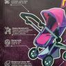 Melobo 8565 Buggy Boom Amidea Коляска-трансформер для кукол, 2 в 1