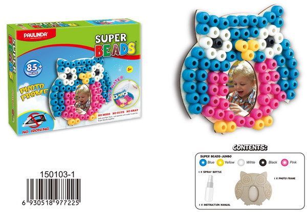PAULINDA 150103-1 Самоклеющаяся мозаика 3D "Сова", более 85 деталей
