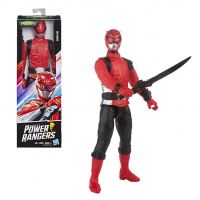 Hasbro E5937 Power Rangers Игрушка Фигурка Красный Рейнджер, 30 см