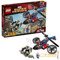 Lego Super Heroes 76016 Лего Супер Герои Спасательная операция на вертолете Человека-Паука