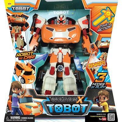 Tobot 301008 Робот-трансформер Тобот Evolution X 2.0 с ключом-токеном и наклейками