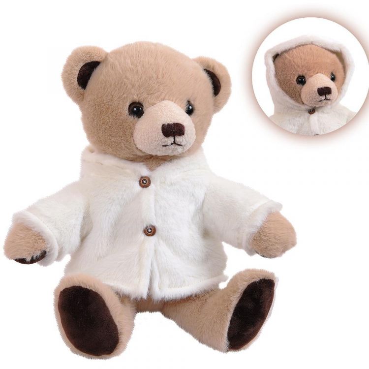 ABtoys (АБтойс) M4965 Мягкая игрушка ABtoys Мишка в курточке, 25см.