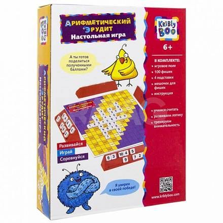 KRIBLY BOO 65666 Настольная игра "Арифметический Эрудит"