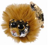TY 42409 Teeny Tys Flippable Мягкая игрушка Львенок Regal в пайетках, 10 см